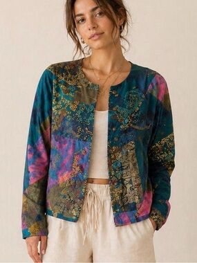 Vintage Patchwork Boho Jacket